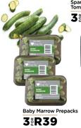 Baby Marrow Prepacks-For 3