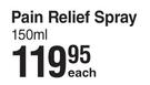 Deep Heat Pain Relief Spray-150ml