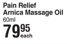 Deep Heat Pain Relief Arnica Massage Oil-60ml
