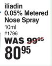 Illadin 0.05% Metered Nose Spray-10ml