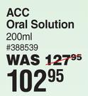 ACC Oral Solution-200ml