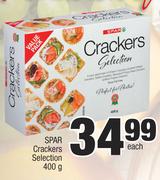 Spar Crackers Selection-400g Each
