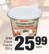 Spar Creme Fraiche-250g Each