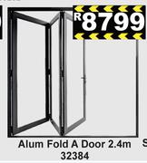 Alum Fold A Door 2.4m 32384