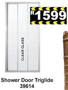 Shower Door Triglide Clear Glass 39614