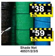 Shade Net 40% 40531/2/3/5-Per m