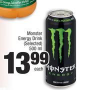 Monster Energy Drink(Selected)-500ml Each