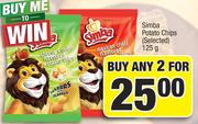 Simba Potato Chips(Selected)-For Any 2 x 125g