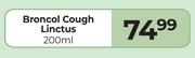 Broncol Cough Linctus-200ml