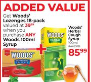 Woods' Herbal Cough Syrup 100ml
