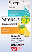 Strepsils Lozenges 16/24 Lozenges Assorted