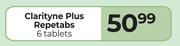 Clarityne Plus Repetabs-6 Tablets