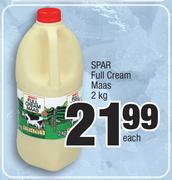 Spar Full Cream Maas-2kg Each