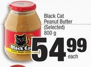 Black Cat Peanut Butter-800g Each