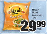 McCain Mixed Vegetables-1kg Each