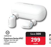 Volkano Capricorn Series IPX7 VK-1134-WT-Each