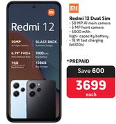 MI Redmi 12 Dual Sim
