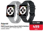 Polaroid Health Square Watch PA87S/PA87BLK-Each