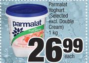Parmalat Yoghurt (Selected Excl.Double Cream)-1Kg Each