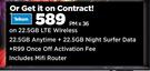 Samsung 75-Inch QLED TV 4K-75Q7F-On 22.5GB LTE Wireless
