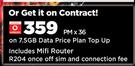 Samsung 50-Inch Crystal UHD 4K-50U8000F-On 7.5GB Data Price Plan Top Up