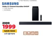 Samsung Dolby 2.1 Channel Soundbar B450F