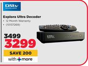 DStv Explora Ultra Decoder
