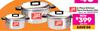 Hart 6 Piece Kitchen Hero Cookware Set 850018111-Per Set