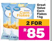 Great Value Corn Flakes-For 2 x 1Kg