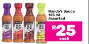 Nando's Sauce Assorted-125ml