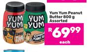 Yum Yum Peanut Butter Assorted-800g