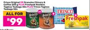 Frisco Original Or Granules Chicory & Coffee 250g+Freshpak Tagless Teabags 40s+Trinco Teabags 52s