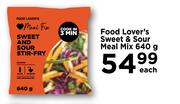 Food Lover's Sweet & Sour Meal Mix-640g Each