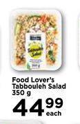 Food Lover's Tabbouleh Salad-350g Each