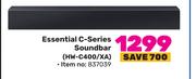 Samsung Essential C-Series Soundbar HW-C400/XA