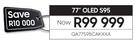Samsung 77" OLED TV QA77S95CAKXXA