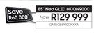 Samsung 85" NEO QLED 8K QN900C TV QA85QN900CKXXA