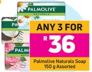 Palmolive Naturals Soap Assorted-For Any 3 x 150g
