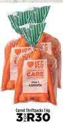 Carrot Thriftpacks-For 3 x 1Kg