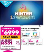 TCL 50" (127cm) QLED Google TV
