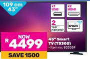 Samsung 43" (109cm) Smart TV T5300