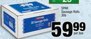Spar Sausage Rolls-30s Per Box