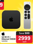 Apple 4K WiFi + Ethernet 128GB 456782