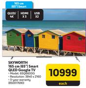 Skyworth 165cm (65") Smart QLED Google TV 65Q6600G