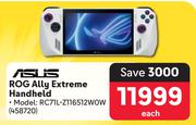 Asus ROG Ally Extreme Handheld RC71L-ZT16512WOW