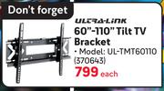 Ultra-Link 60"-110" Tilt TV Bracket UL-TMT60110