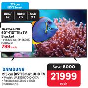 Samsung 215cm (85") Smart UHD TV UA85DU7000KXXA