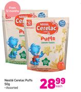 Nestle Cerelac Puffs Assorted-50g Each