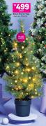 90cm Pre Lit Tree-Each