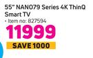 LG 55" Nano Cell NANO 79 Series 4K ThinQ Smart TV